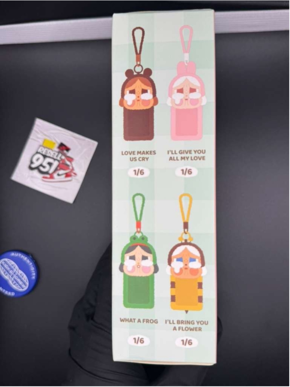 Pop Mart Crybaby Sad Plush Card Holder Blind Box Sealed Unopened Mystery Box - Picture 2 of 8